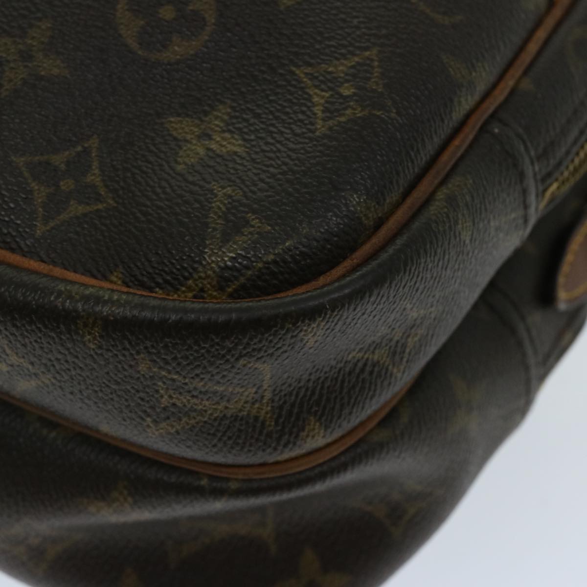 LOUIS VUITTON Monogram Reporter PM Shoulder Bag M45254 LV Auth th4736