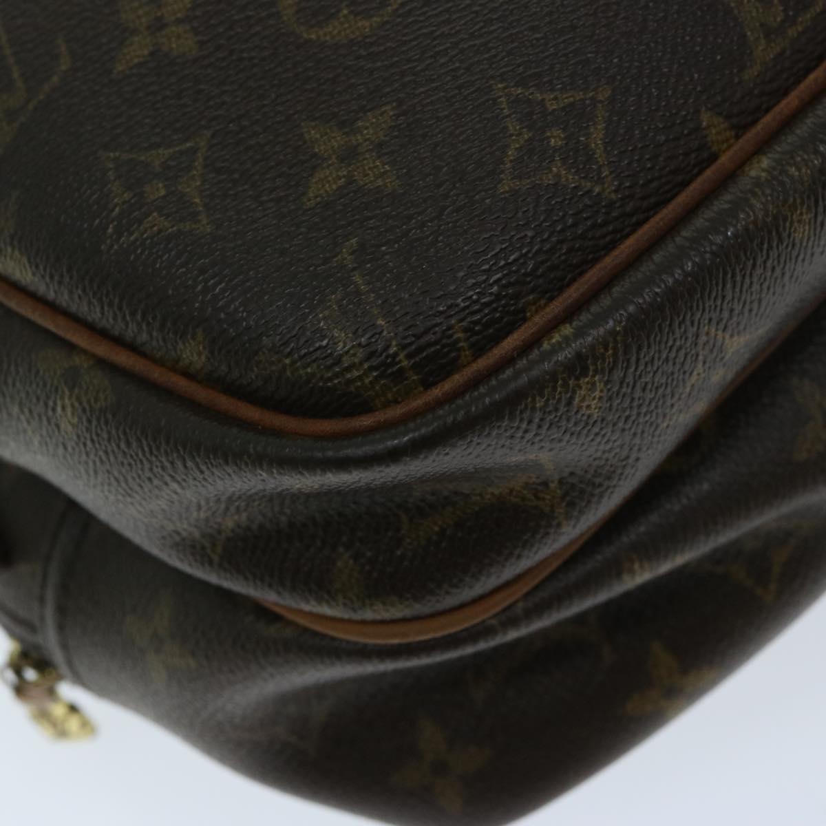 LOUIS VUITTON Monogram Reporter PM Shoulder Bag M45254 LV Auth th4736