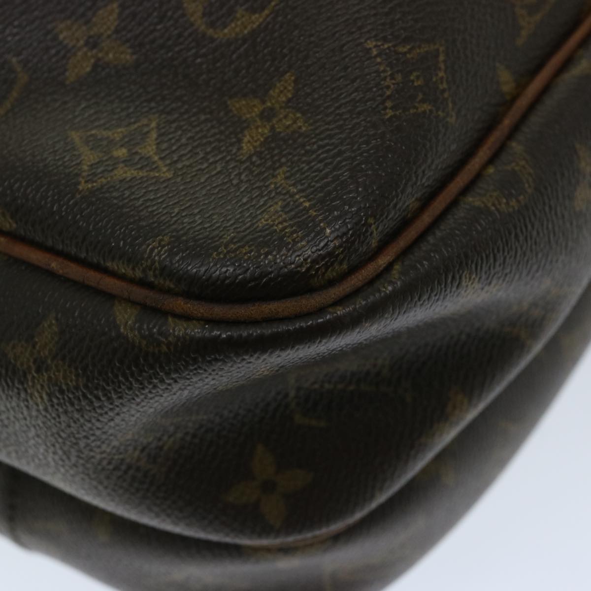 LOUIS VUITTON Monogram Reporter PM Shoulder Bag M45254 LV Auth th4736