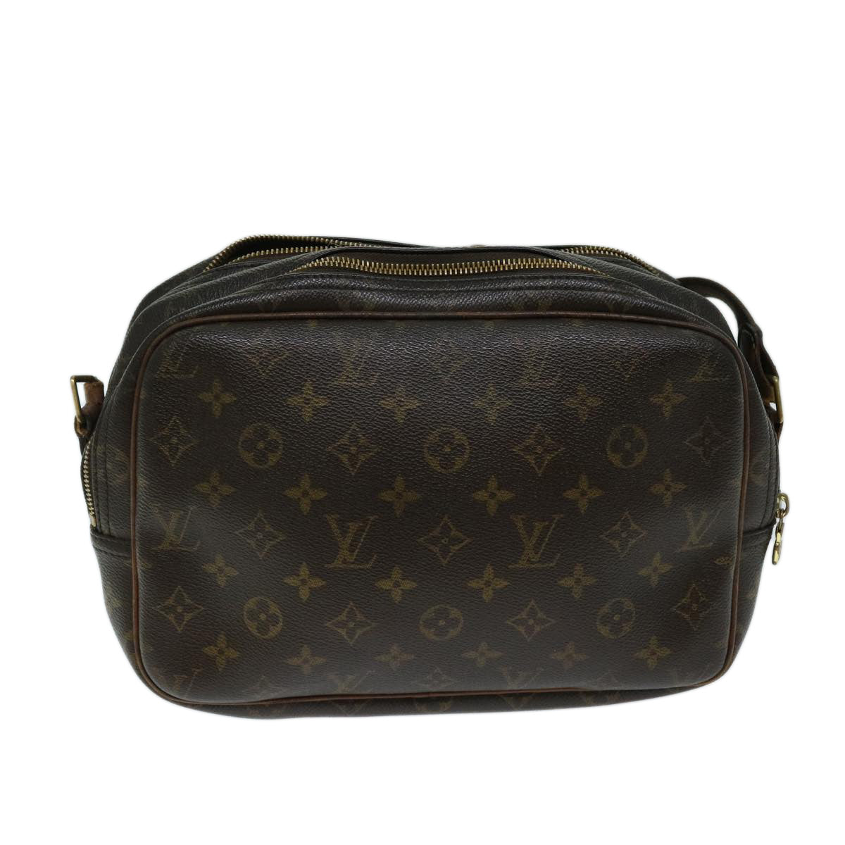 LOUIS VUITTON Monogram Reporter PM Shoulder Bag M45254 LV Auth th4736