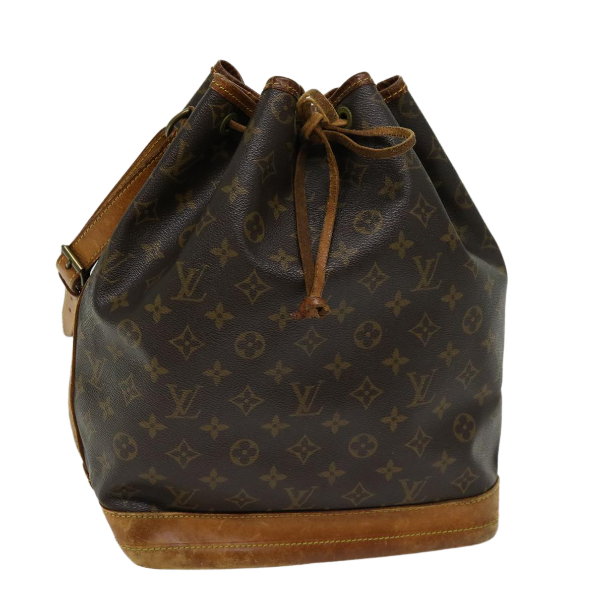 LOUIS VUITTON Monogram Noe Shoulder Bag M42224 LV Auth th4737