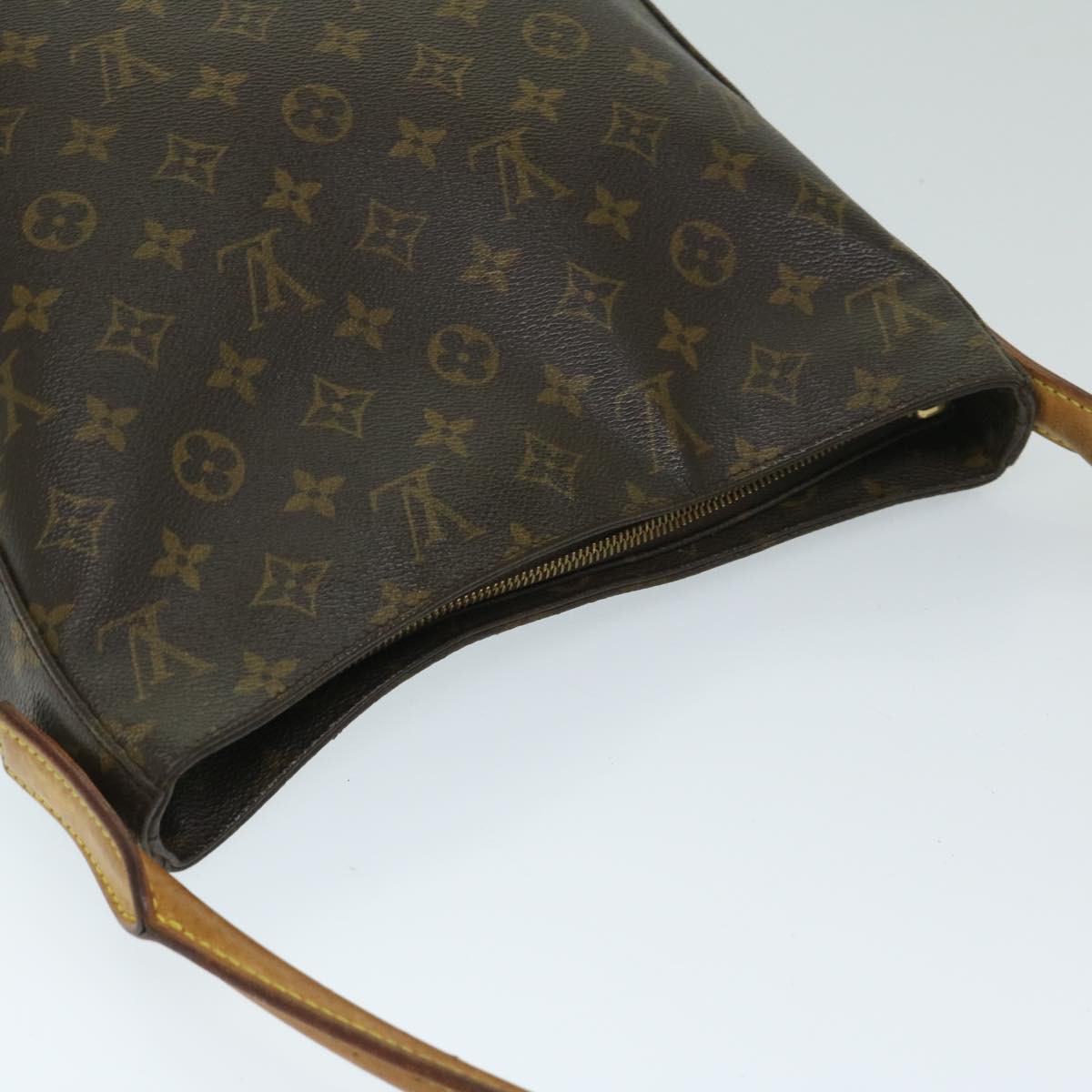 LOUIS VUITTON Monogram Looping GM Shoulder Bag M51145 LV Auth th4742