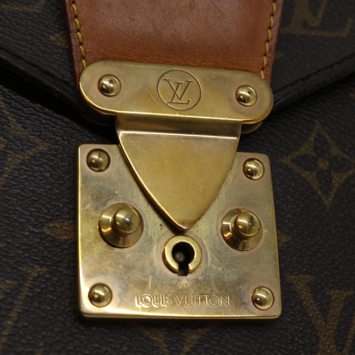 LOUIS VUITTON Monogram Serviette Conseiller Briefcase M53331 LV Auth th4745