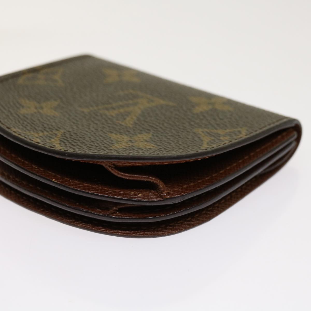 LOUIS VUITTON Monogram Porte Monnaie Guze Coin Purse M61970 LV Auth th4749