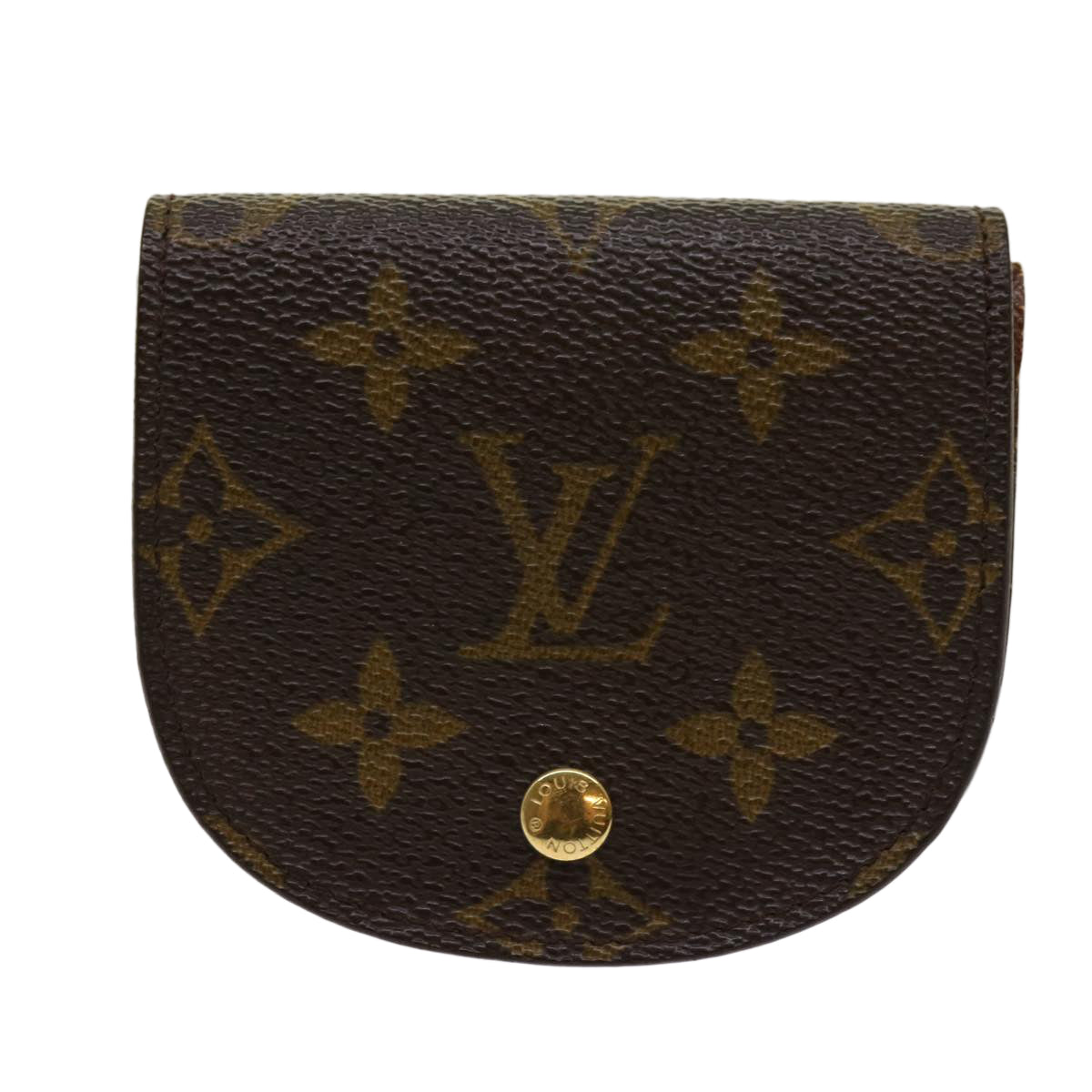 LOUIS VUITTON Monogram Porte Monnaie Guze Coin Purse M61970 LV Auth th4749