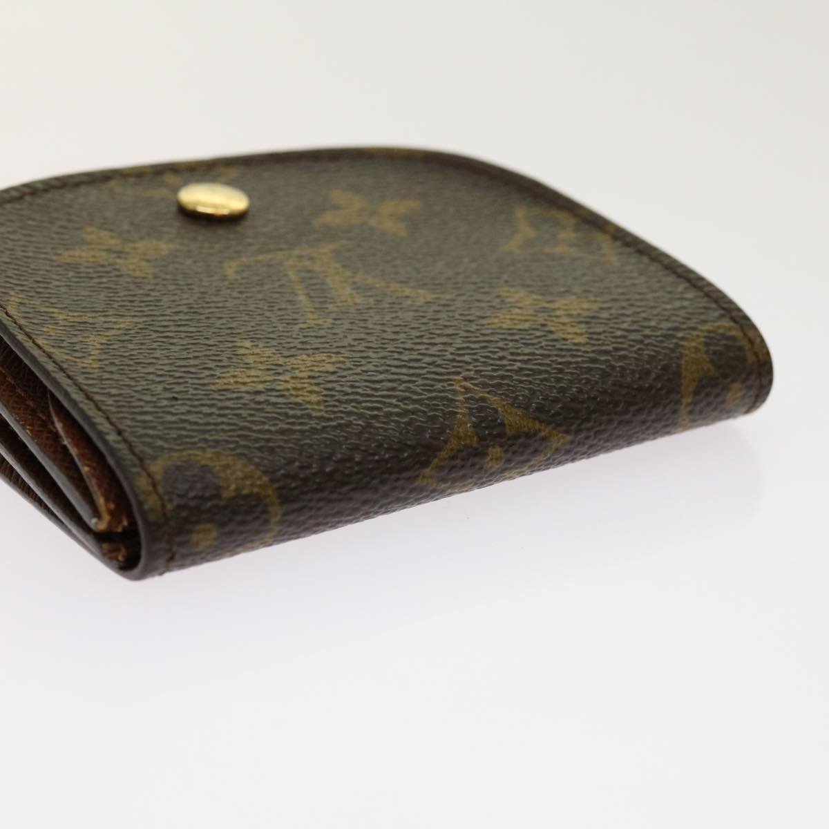 LOUIS VUITTON Monogram Porte Monnaie Guze Coin Purse M61970 LV Auth th4749