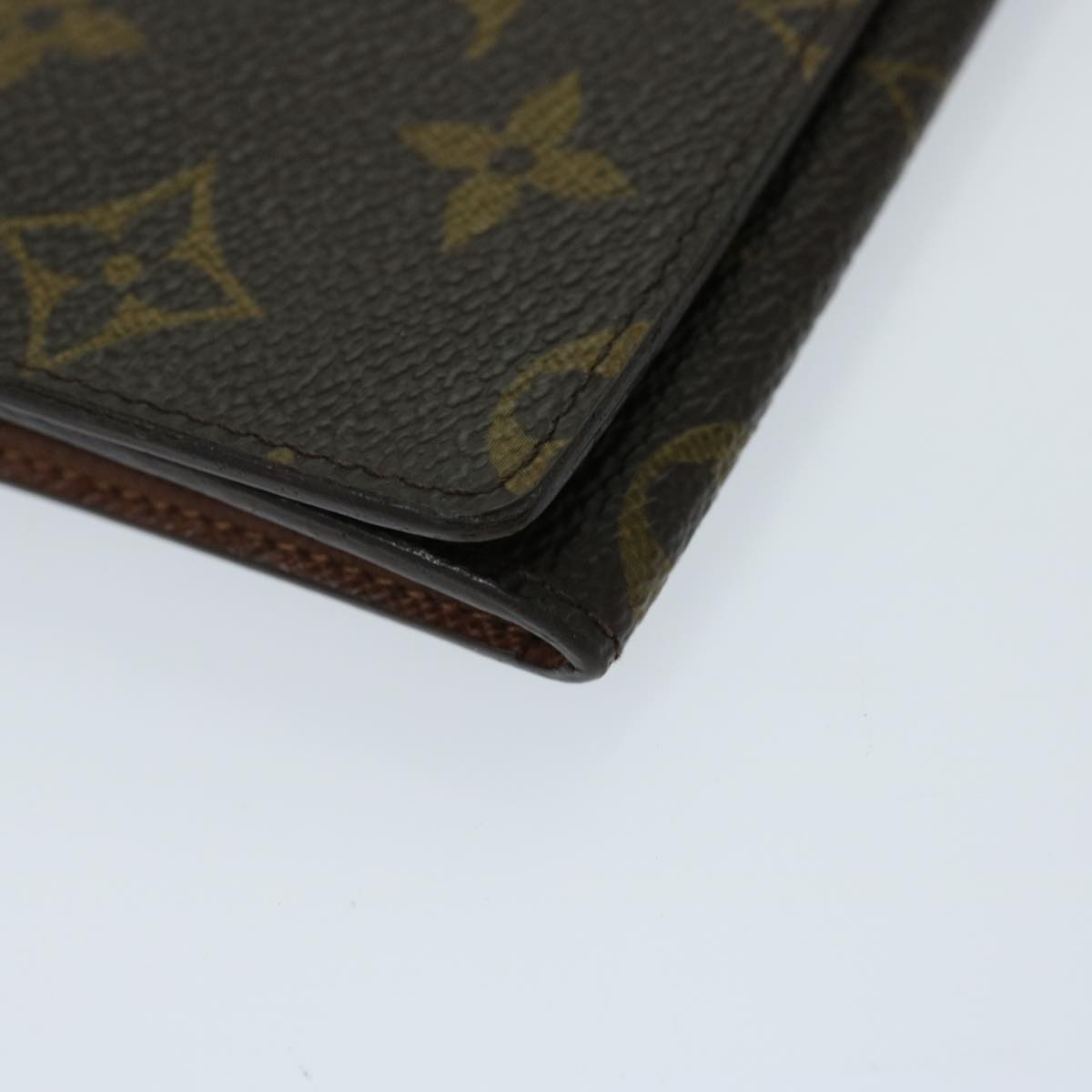 LOUIS VUITTON Monogram Amberop Cartes De Visit Card Case M62920 LV Auth th4750