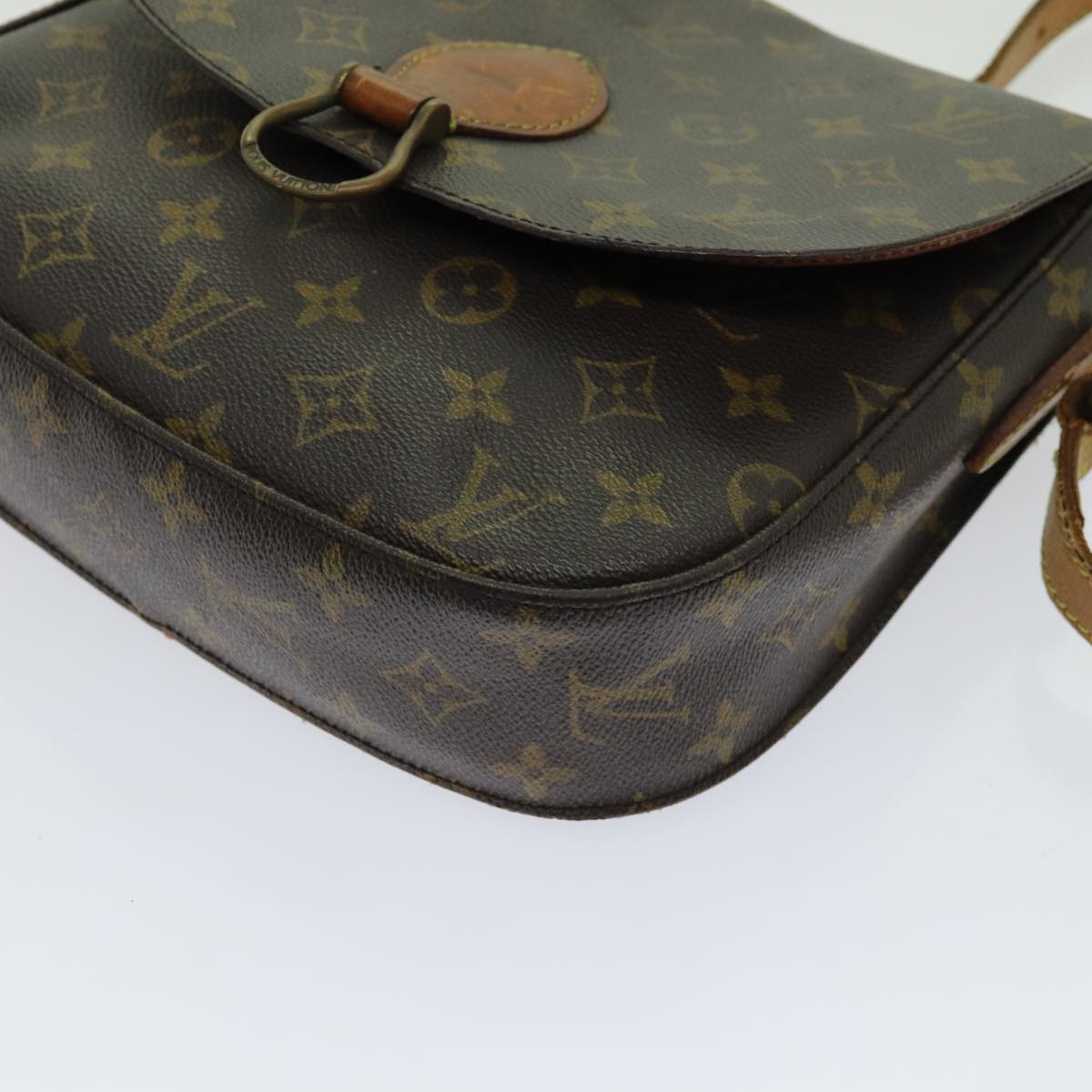 LOUIS VUITTON Monogram Saint Cloud GM Shoulder Bag M51242 LV Auth th4755