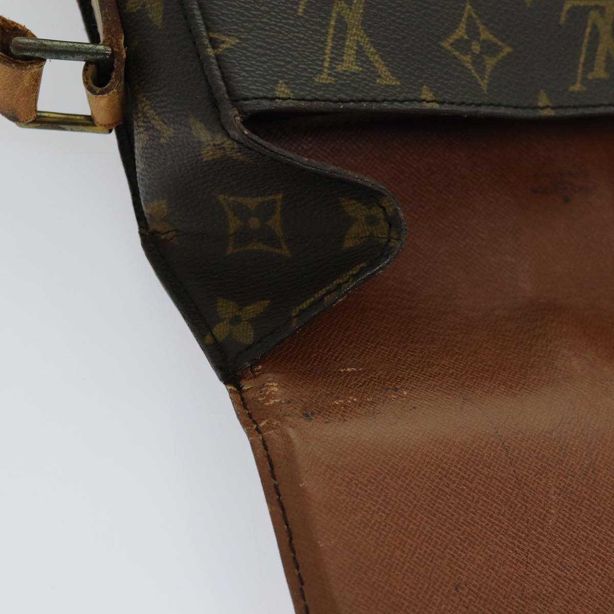 LOUIS VUITTON Monogram Saint Cloud GM Shoulder Bag M51242 LV Auth th4755