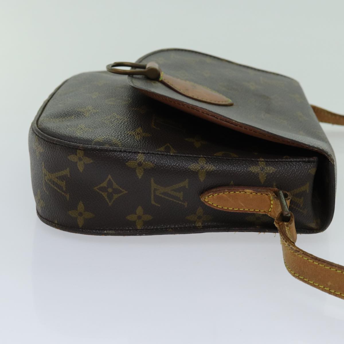 LOUIS VUITTON Monogram Saint Cloud GM Shoulder Bag M51242 LV Auth th4755