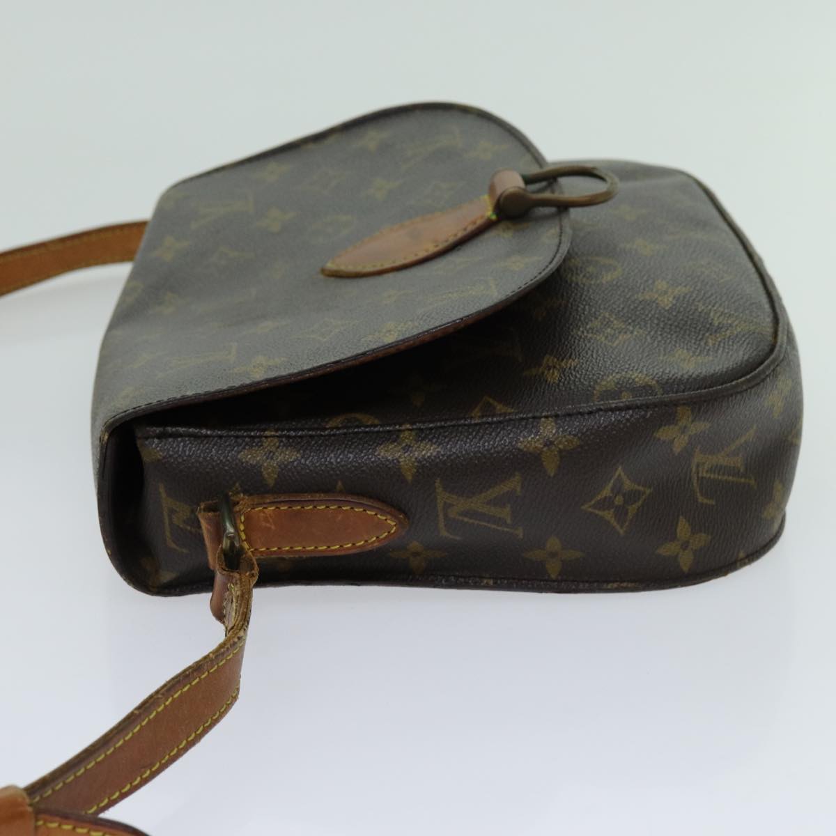 LOUIS VUITTON Monogram Saint Cloud GM Shoulder Bag M51242 LV Auth th4755