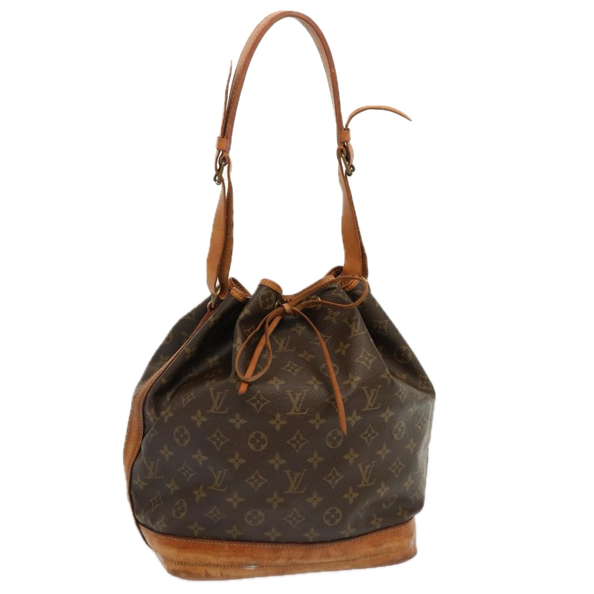 LOUIS VUITTON Monogram Noe Shoulder Bag M42224 LV Auth th4758