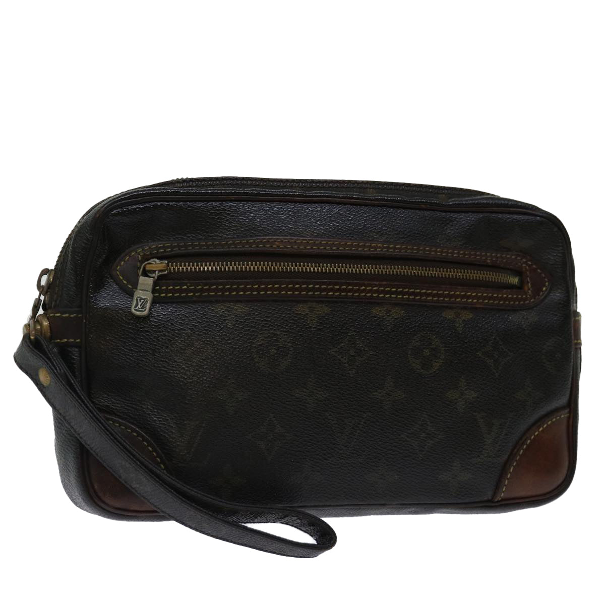 LOUIS VUITTON Monogram Marly Dragonne GM Clutch Bag M51825 LV Auth th4769