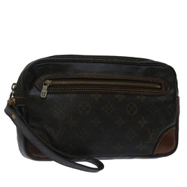 LOUIS VUITTON Monogram Marly Dragonne GM Clutch Bag M51825 LV Auth th4769