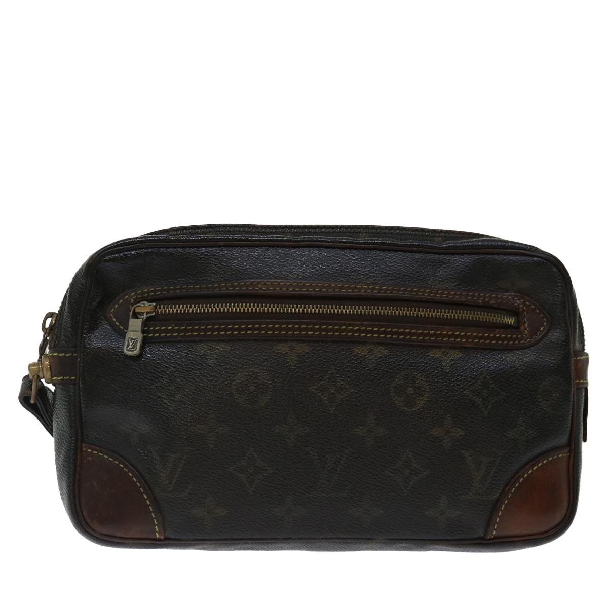 LOUIS VUITTON Monogram Marly Dragonne GM Clutch Bag M51825 LV Auth th4769 - 0