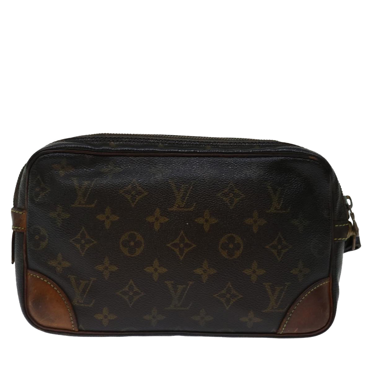 LOUIS VUITTON Monogram Marly Dragonne GM Clutch Bag M51825 LV Auth th4769