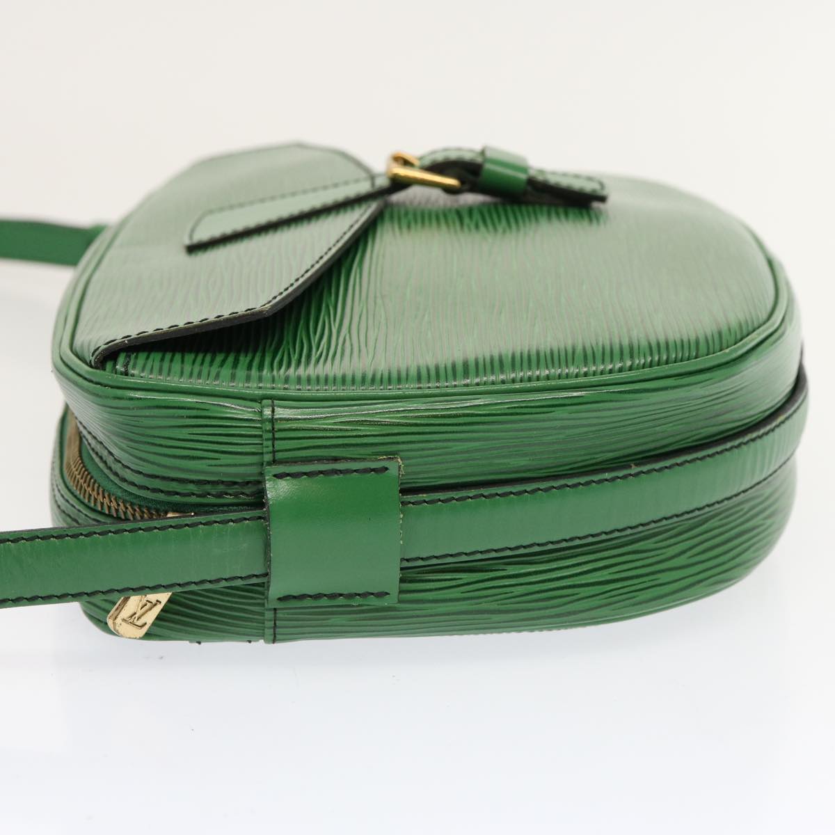 LOUIS VUITTON Epi Jeune Fille MM Shoulder Bag Green M52154 LV Auth th4771