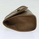 GUCCI GG Supreme Web Sherry Line Clutch Bag Beige Green 89 01 030 Auth th4776-3