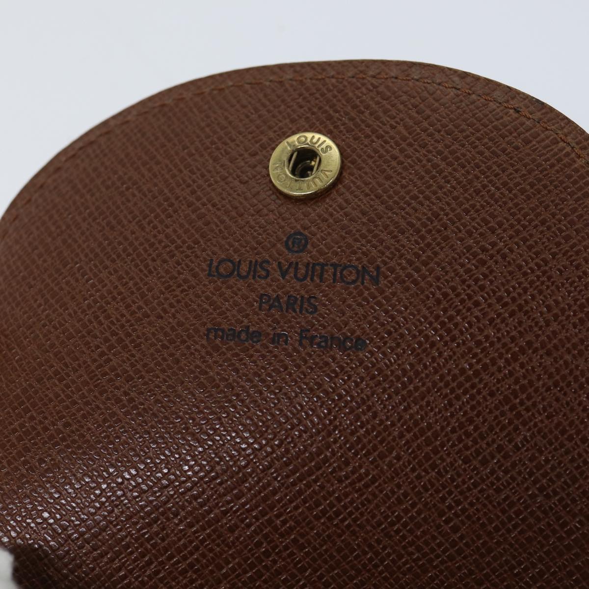 LOUIS VUITTON Monogram Porte Monnaie Guze Coin Purse M61970 LV Auth th4787