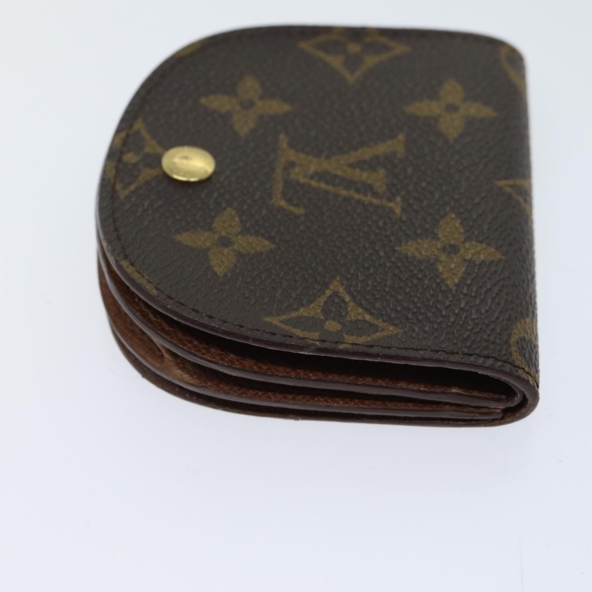 LOUIS VUITTON Monogram Porte Monnaie Guze Coin Purse M61970 LV Auth th4787