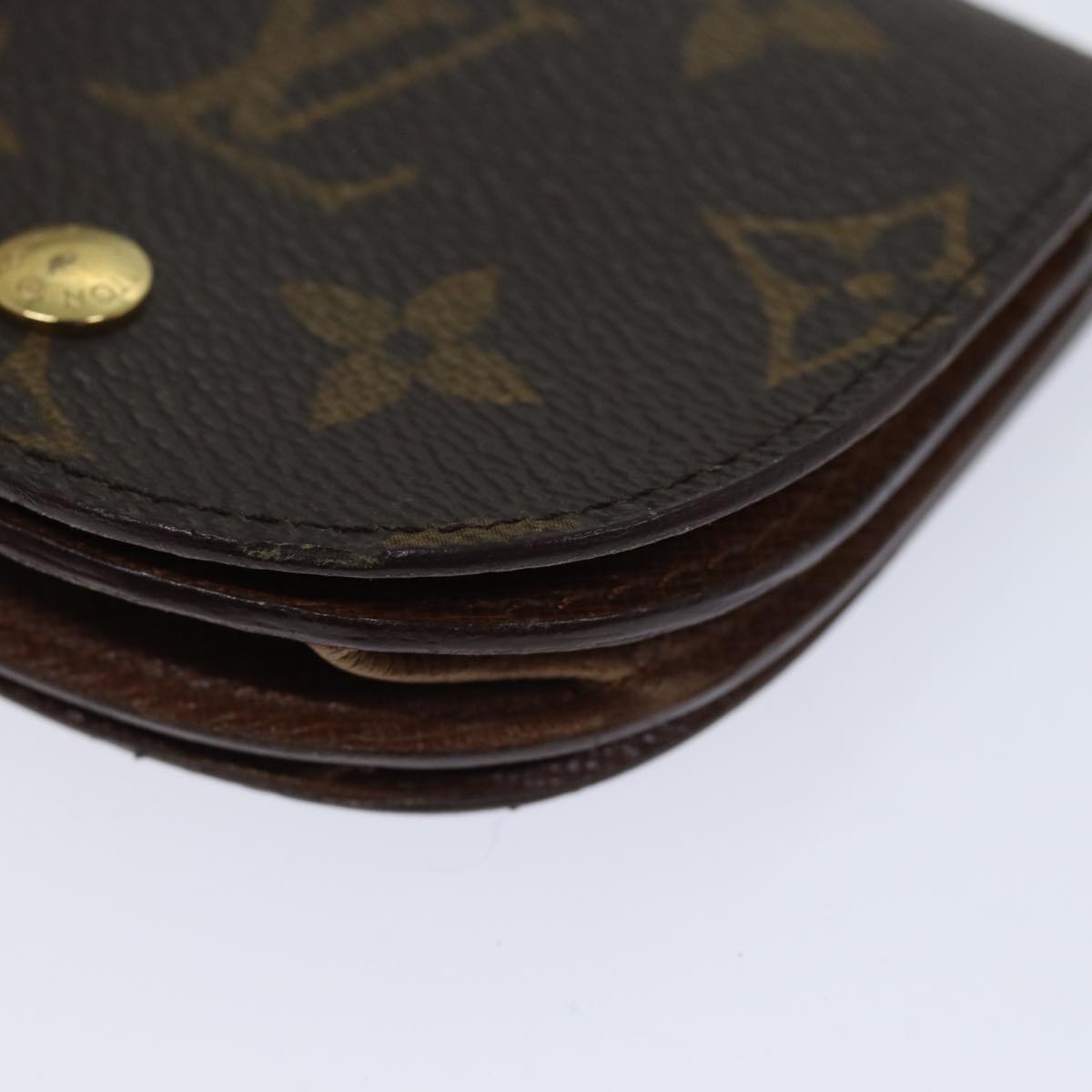 LOUIS VUITTON Monogram Porte Monnaie Guze Coin Purse M61970 LV Auth th4787