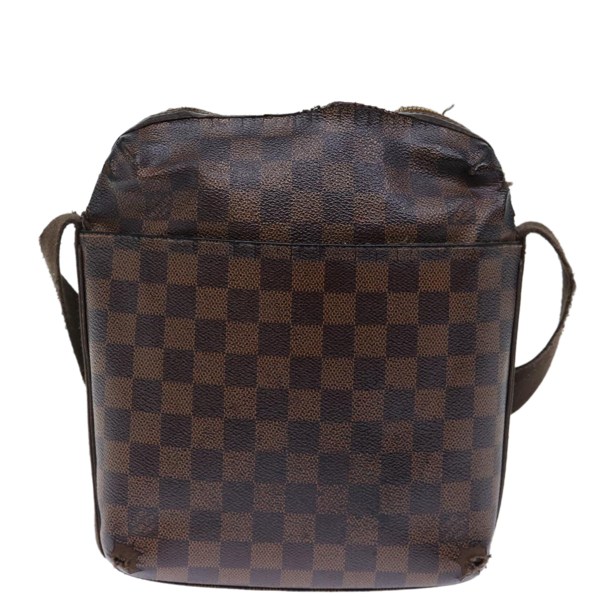 LOUIS VUITTON Damier Ebene Trotteur Beaubourg Shoulder Bag N41135 LV Auth th4810