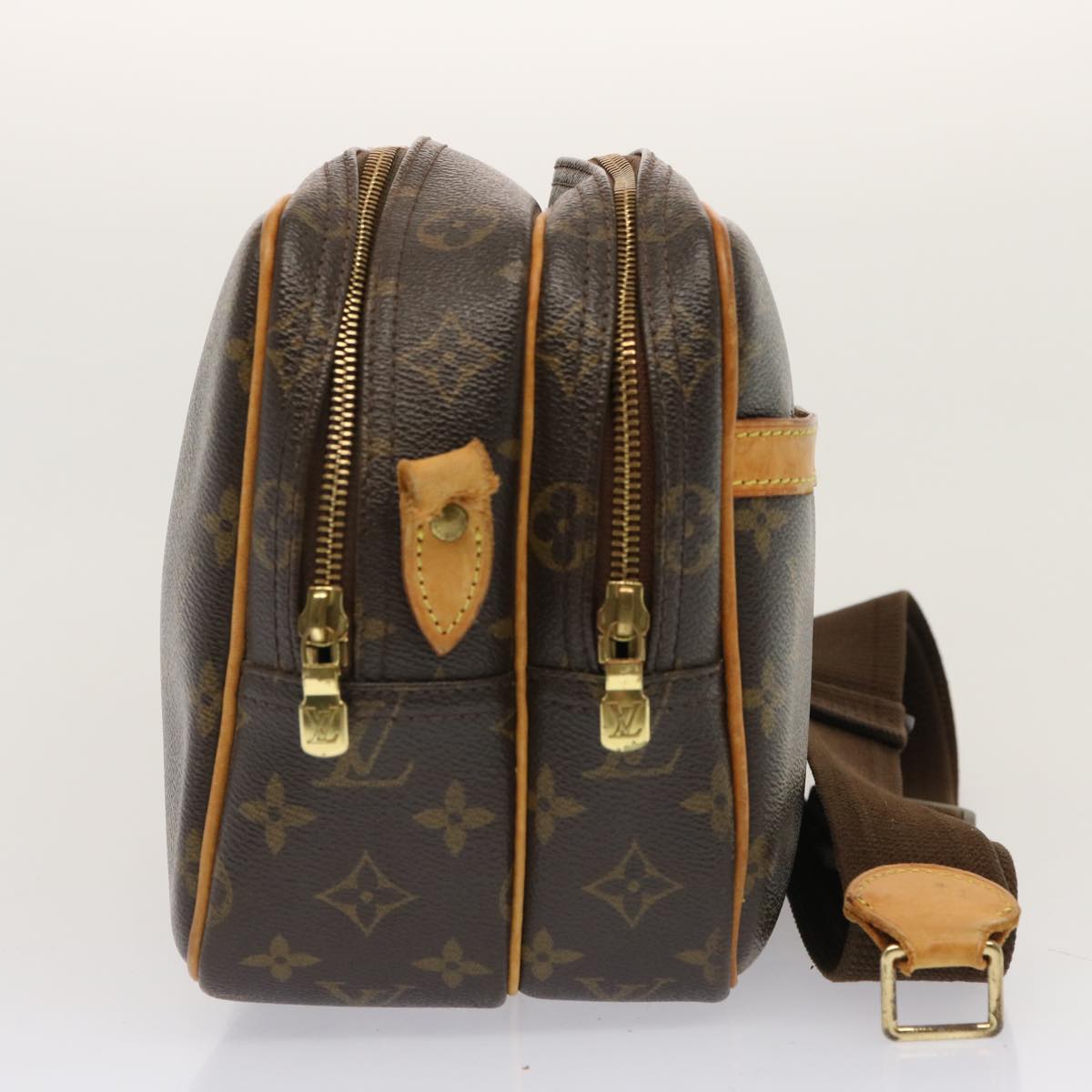 LOUIS VUITTON Monogram Reporter PM Shoulder Bag M45254 LV Auth th4813