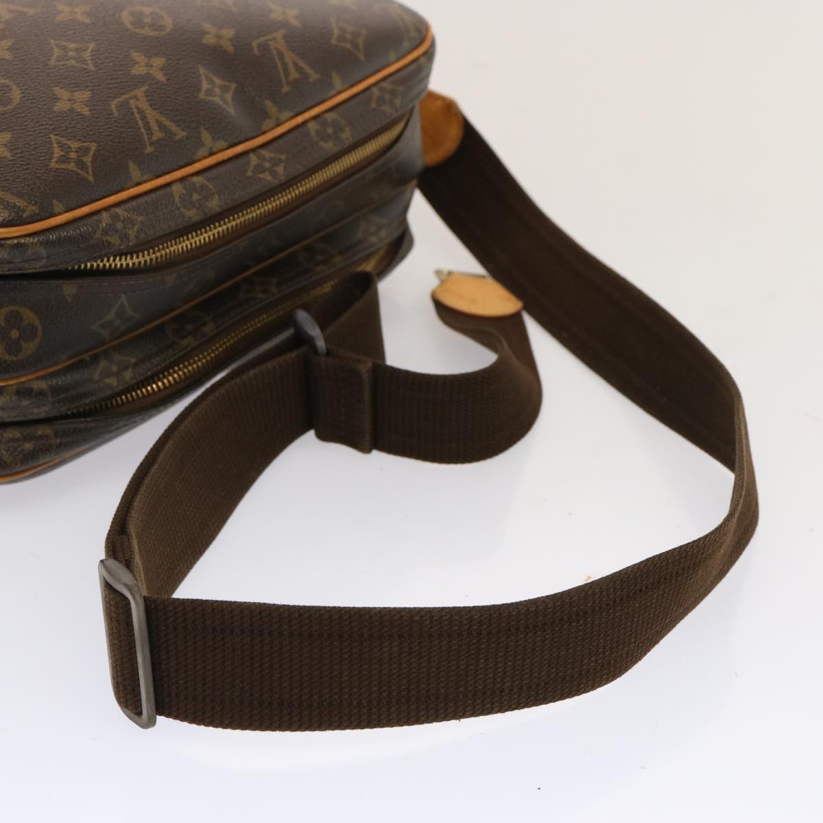 LOUIS VUITTON Monogram Reporter PM Shoulder Bag M45254 LV Auth th4813