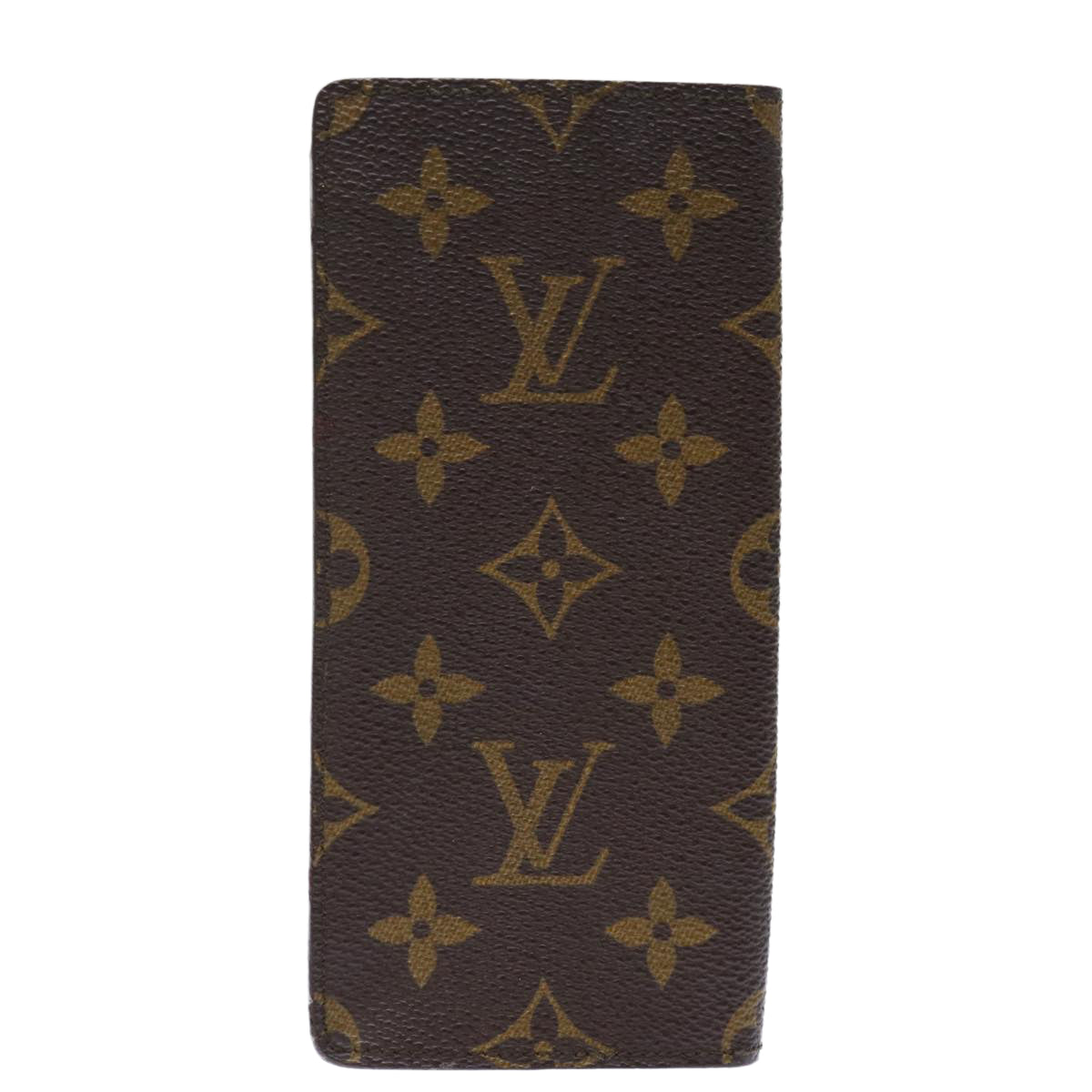 LOUIS VUITTON Monogram Etui Lunette Simple Glasses Case M62962 LV Auth th4819 - 0