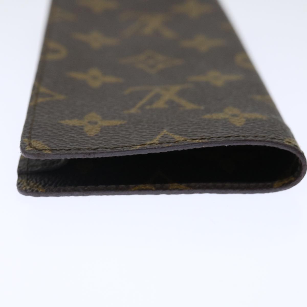 LOUIS VUITTON Monogram Etui Lunette Simple Glasses Case M62962 LV Auth th4819