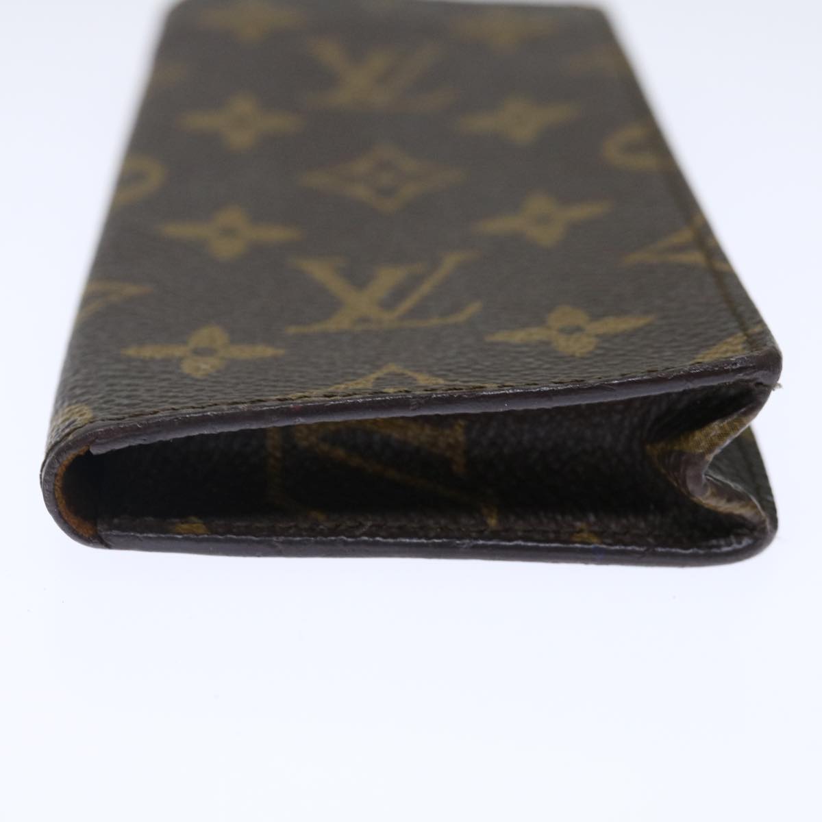 LOUIS VUITTON Monogram Etui Lunette Simple Glasses Case M62962 LV Auth th4819