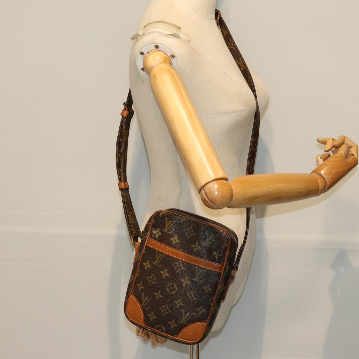 LOUIS VUITTON Monogram Danube Shoulder Bag M45266 LV Auth th4825