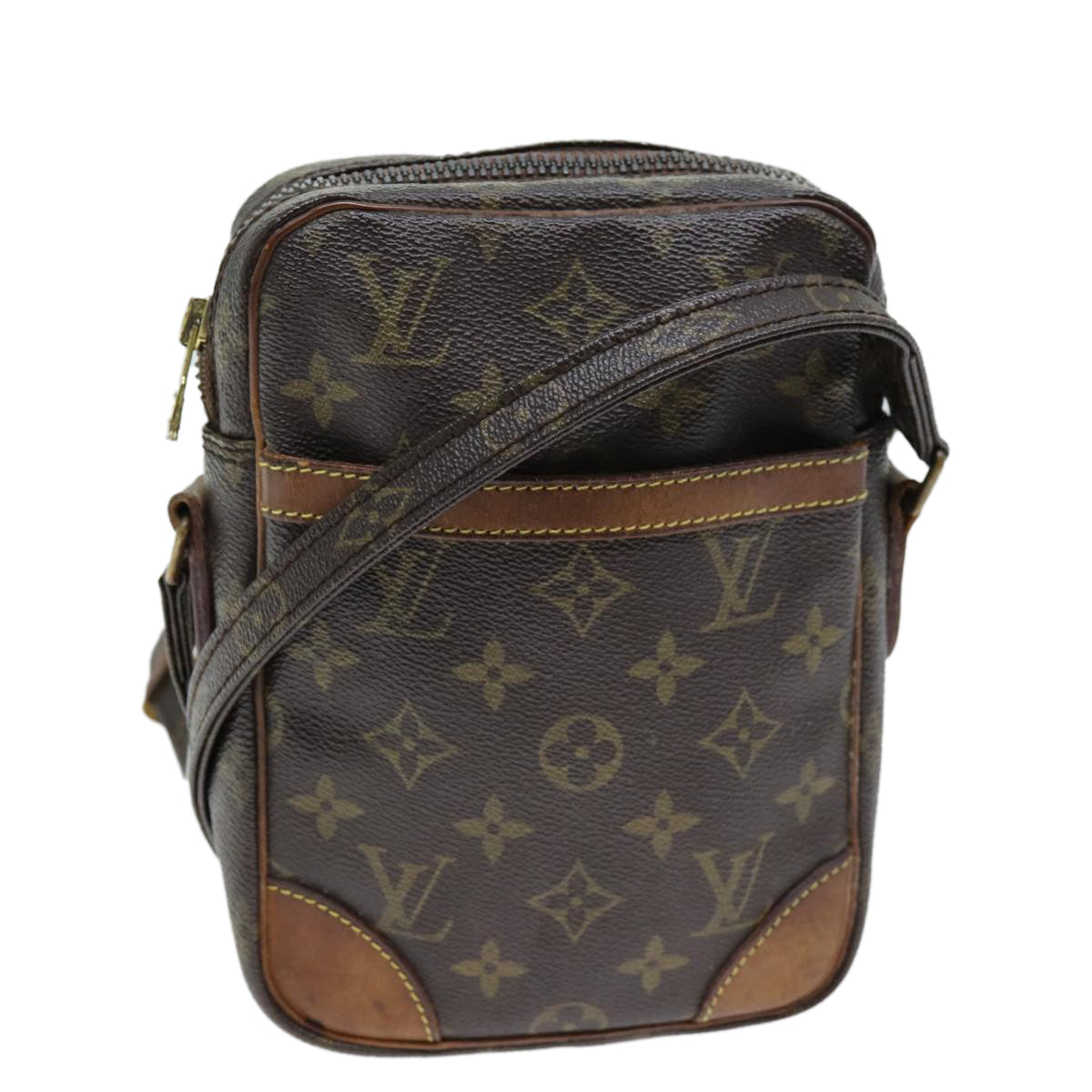 LOUIS VUITTON Monogram Danube Shoulder Bag M45266 LV Auth th4832