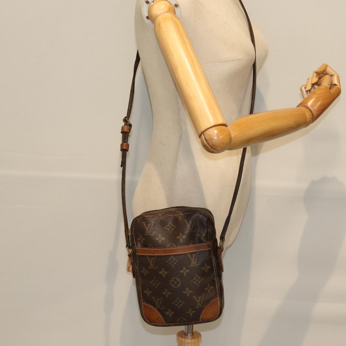 LOUIS VUITTON Monogram Danube Shoulder Bag M45266 LV Auth th4832