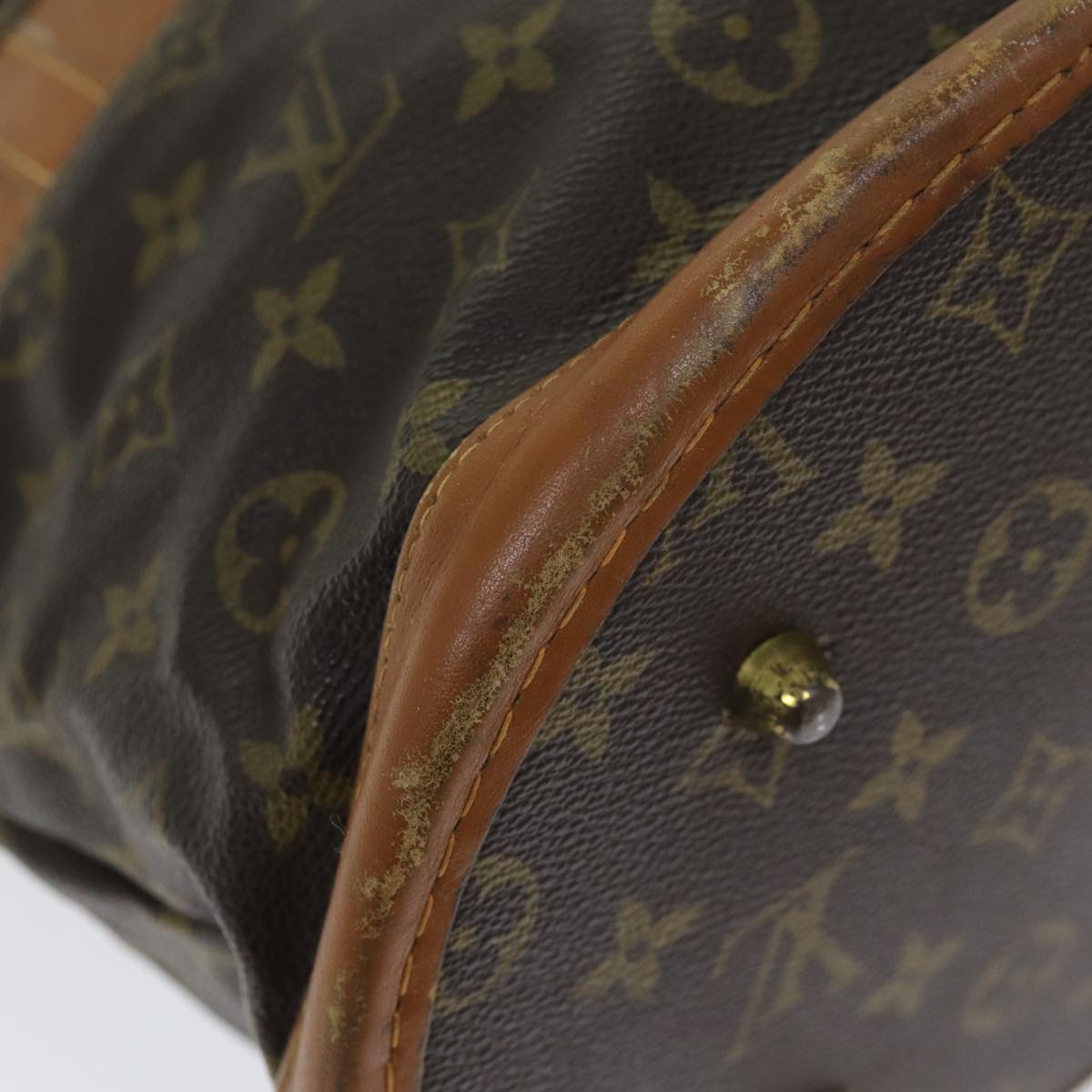 LOUIS VUITTON Monogram Bucket GM Shoulder Bag USA limited T42236 LV Auth th4840