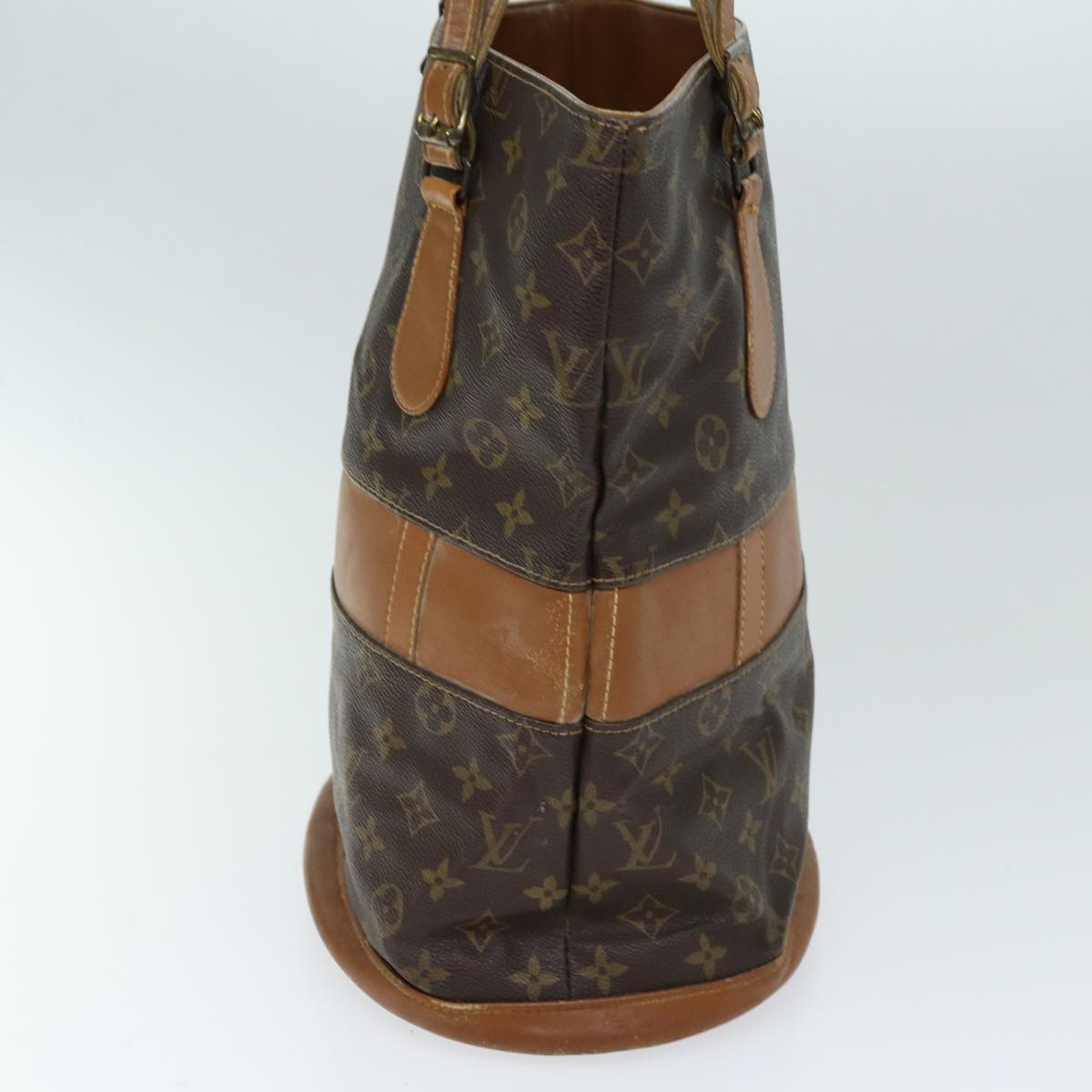 LOUIS VUITTON Monogram Bucket GM Shoulder Bag USA limited T42236 LV Auth th4840