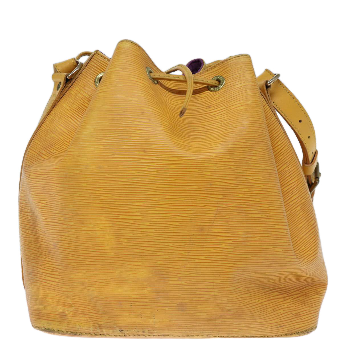 LOUIS VUITTON Epi Petit Noe Shoulder Bag Tassili Yellow M44109 LV Auth th4842 - 0