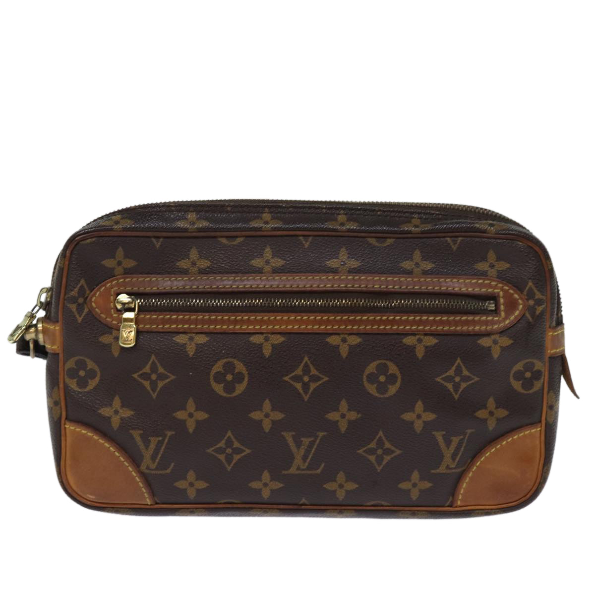 LOUIS VUITTON Monogram Marly Dragonne GM Clutch Bag M51825 LV Auth th4852