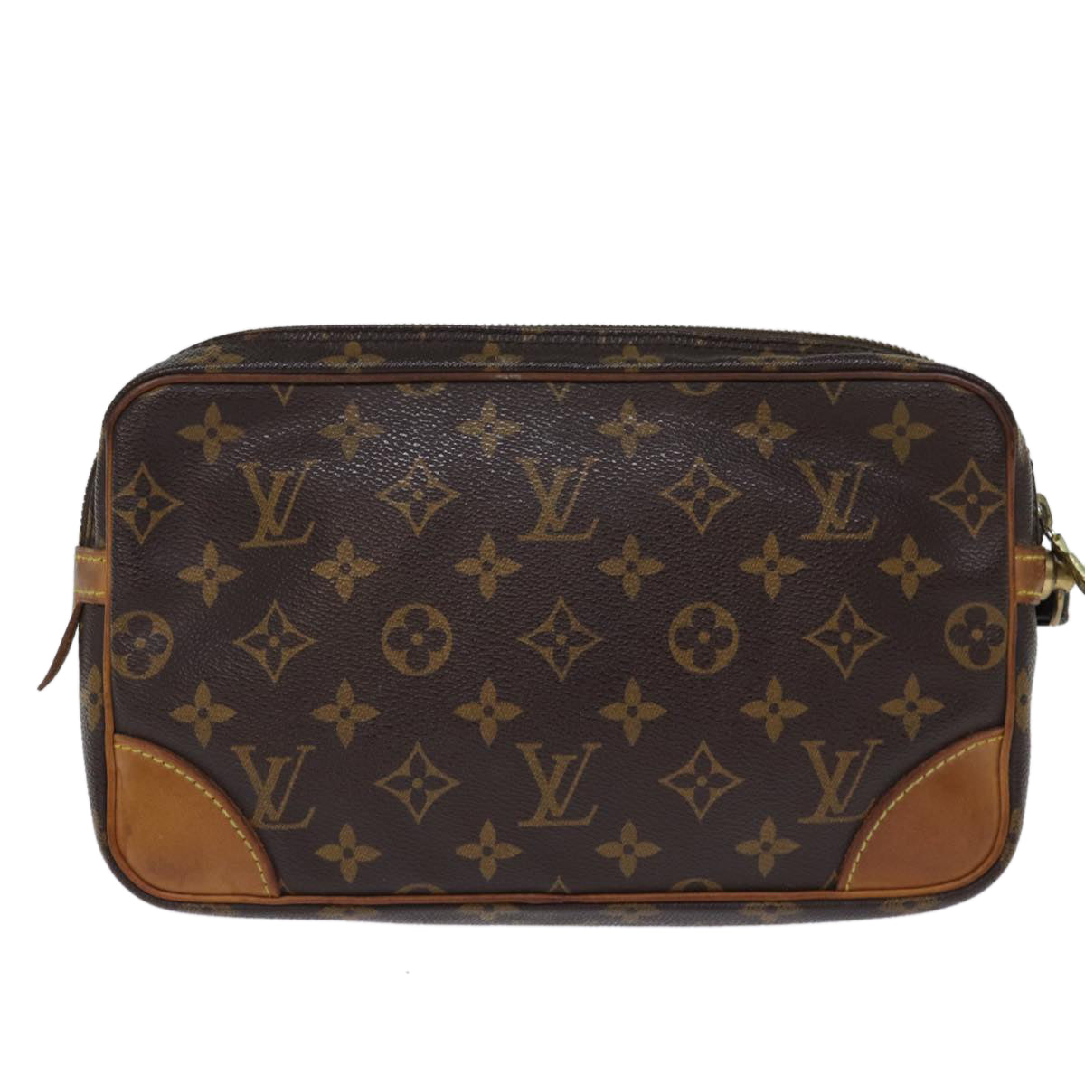 LOUIS VUITTON Monogram Marly Dragonne GM Clutch Bag M51825 LV Auth th4852 - 0