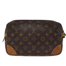 LOUIS VUITTON Monogram Marly Dragonne GM Clutch Bag M51825 LV Auth th4852-2