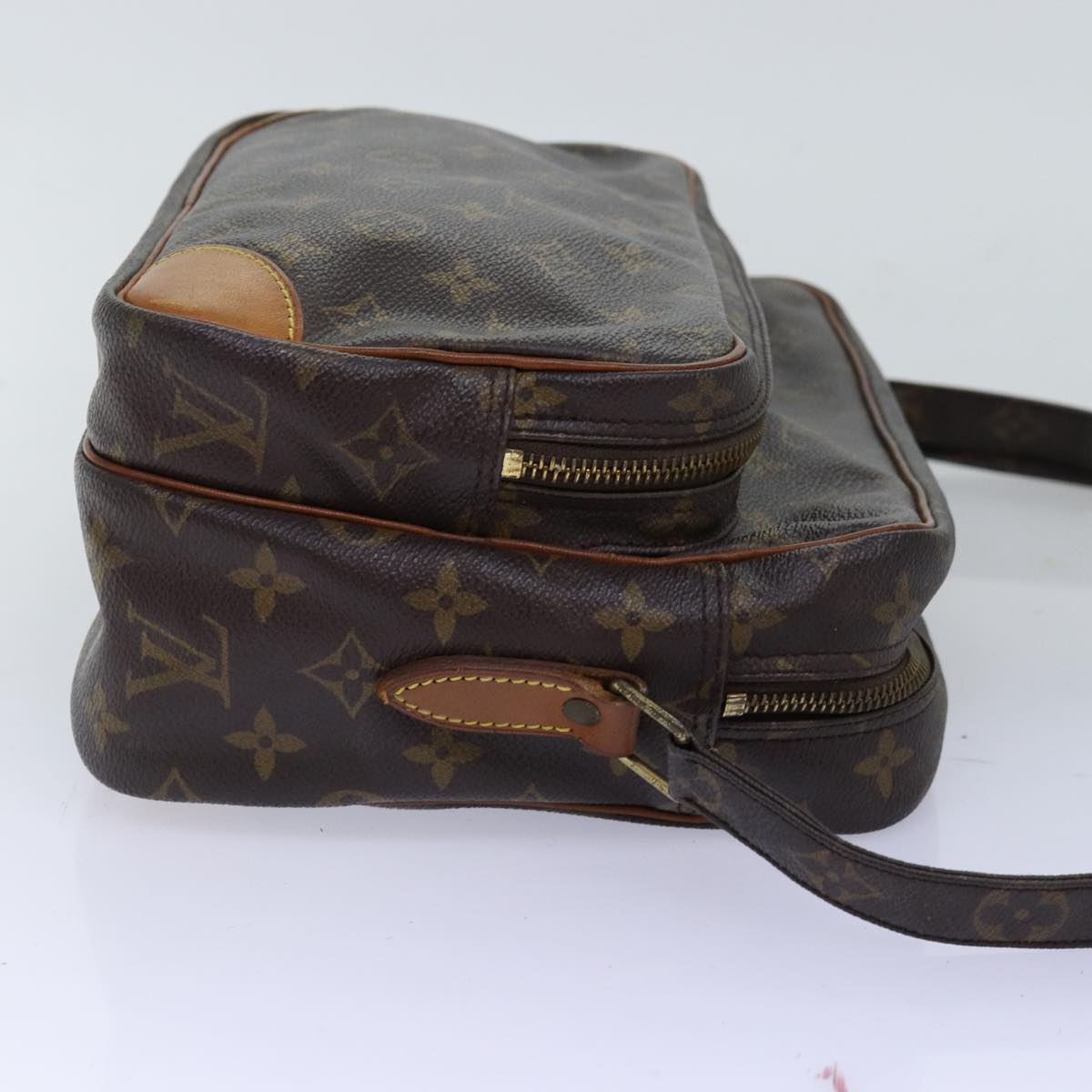 LOUIS VUITTON Monogram Nile Shoulder Bag M45244 LV Auth th4872