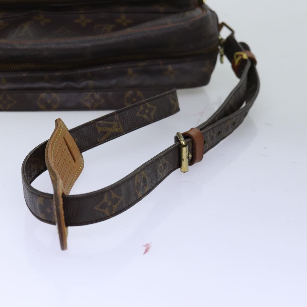 LOUIS VUITTON Monogram Nile Shoulder Bag M45244 LV Auth th4872