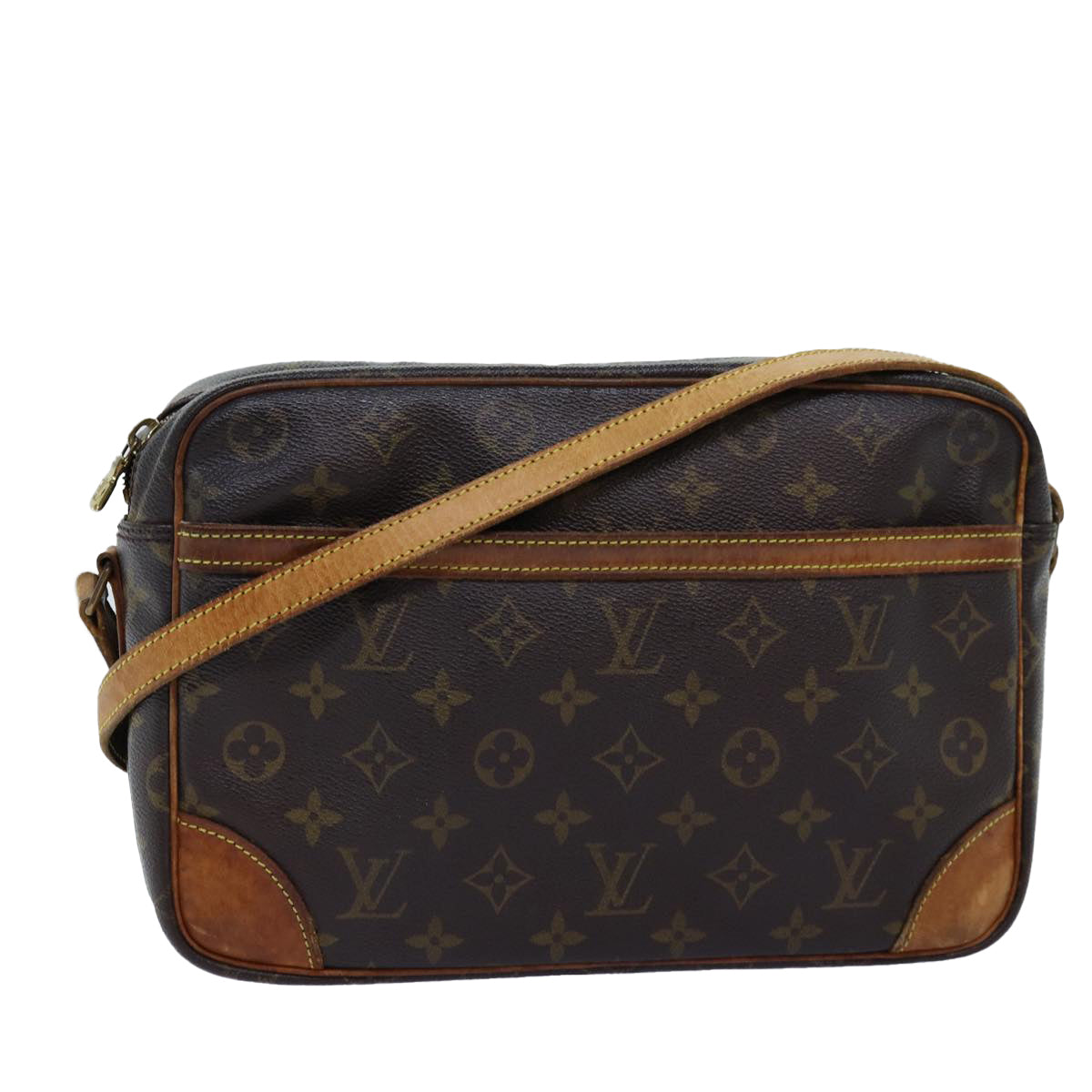 LOUIS VUITTON Monogram Trocadero 30 Shoulder Bag M51272 LV Auth th4873