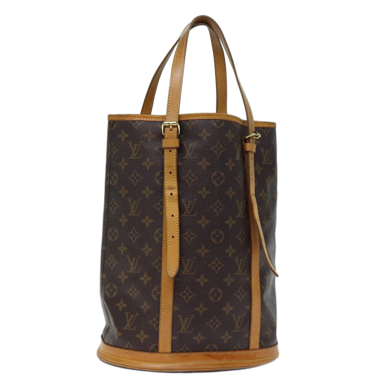 LOUIS VUITTON Monogram Bucket GM Shoulder Bag M42236 LV Auth th4874