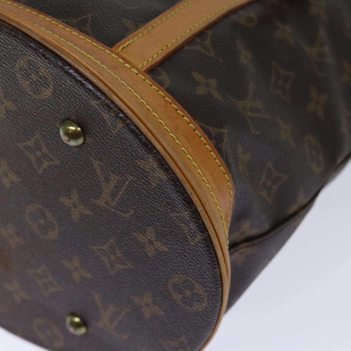 LOUIS VUITTON Monogram Bucket GM Shoulder Bag M42236 LV Auth th4874