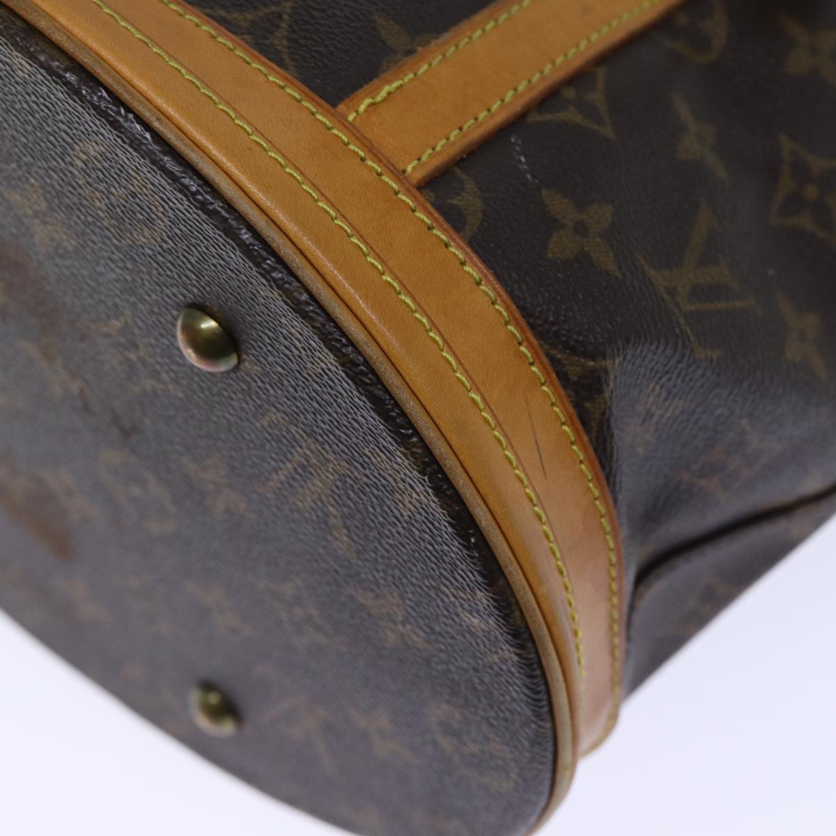 LOUIS VUITTON Monogram Bucket GM Shoulder Bag M42236 LV Auth th4874