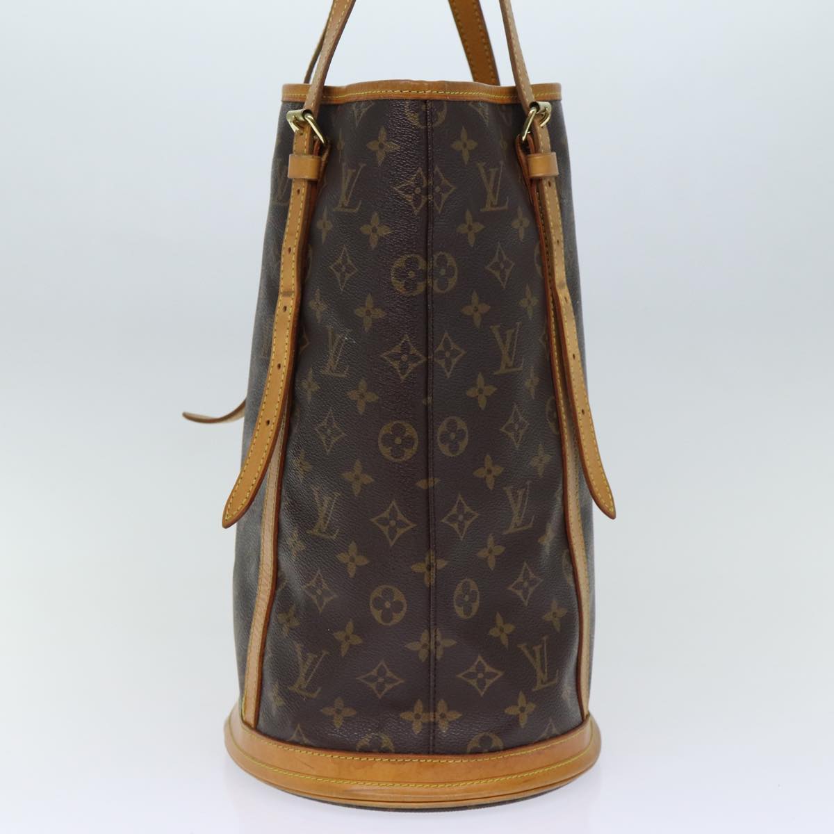 LOUIS VUITTON Monogram Bucket GM Shoulder Bag M42236 LV Auth th4874