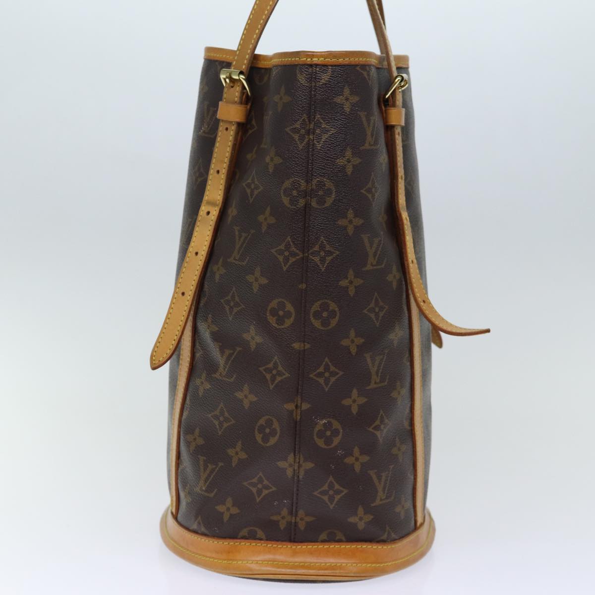 LOUIS VUITTON Monogram Bucket GM Shoulder Bag M42236 LV Auth th4874