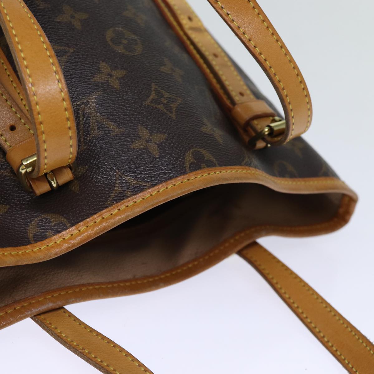 LOUIS VUITTON Monogram Bucket GM Shoulder Bag M42236 LV Auth th4874