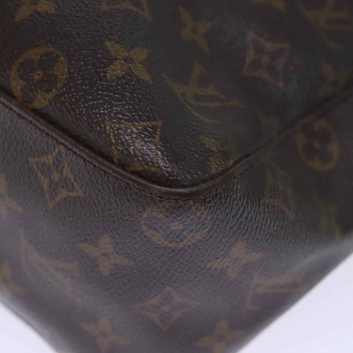 LOUIS VUITTON Monogram Looping GM Shoulder Bag M51145 LV Auth th4875